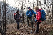 Anello dello Zucco Sileggio (1373 m) da Somana-Sonvico (400 m) il 4 gennaio 2017 - FOTOGALLERY